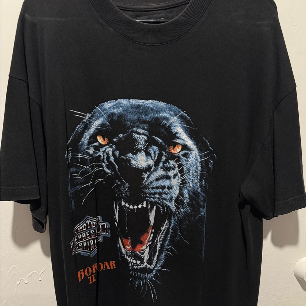 Represent Clo Graphic T-Shirt with Panther Design